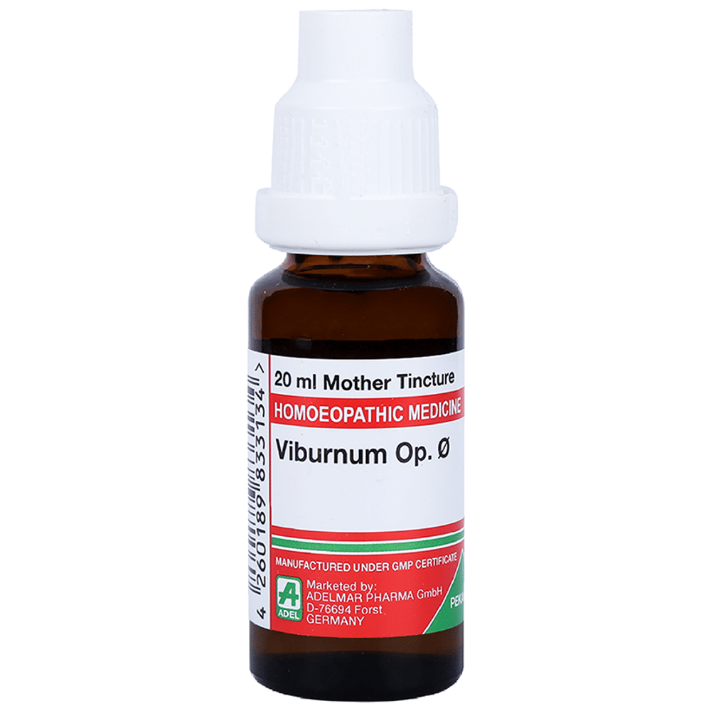 ADEL Viburnum OP Mother Tincture Q bottle of 20 ml Mother Tincture
