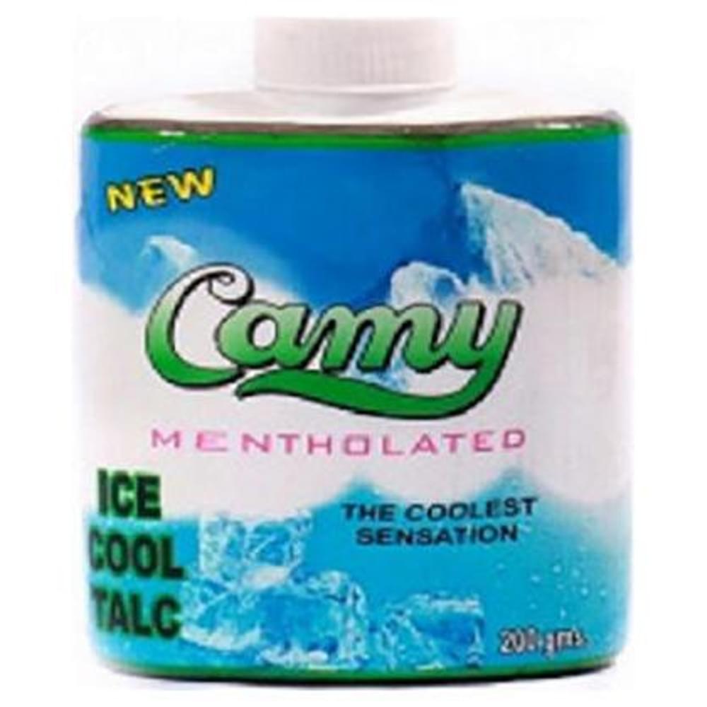 Lord's Camy Mentholated Powder bottle of 200 gm Powder
