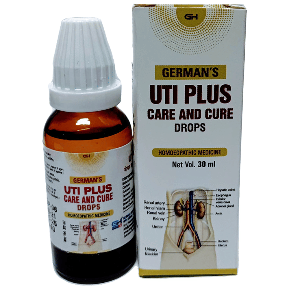 German's UTI Plus Care and Cure Drop bottle of 30 ml Drop