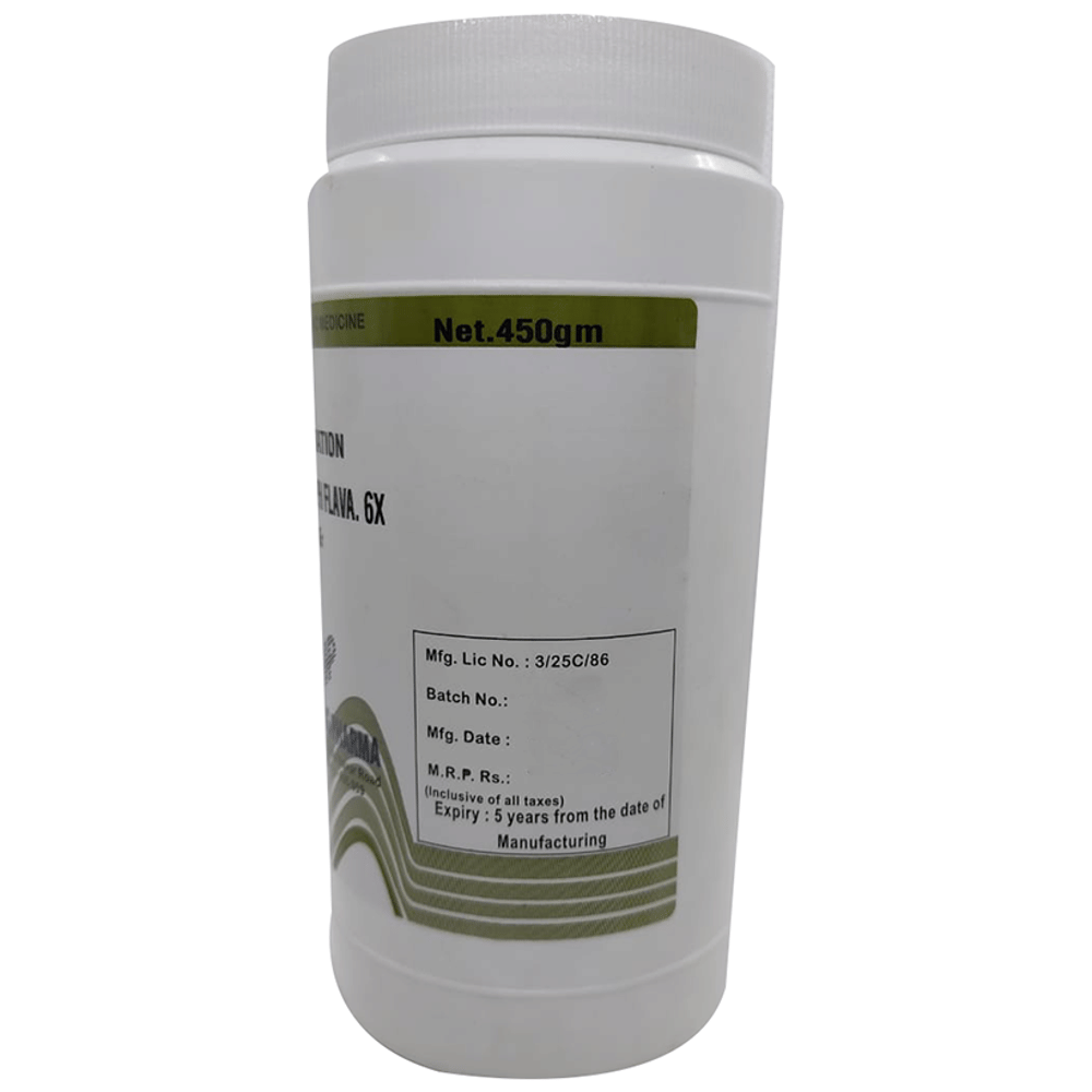 Hering Pharma Arsenic Sulph Flava Trituration Tablet 6X jar of 450 gm Trituration Tablet