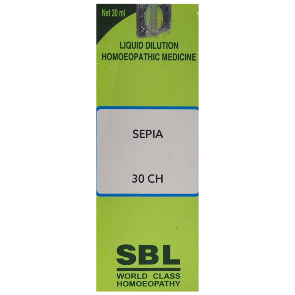 SBL Sepia Dilution 30 CH bottle of 30 ml Dilution
