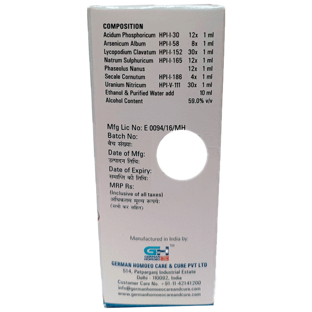 German's Diabetic Care and Cure Drop bottle of 30 ml Drop