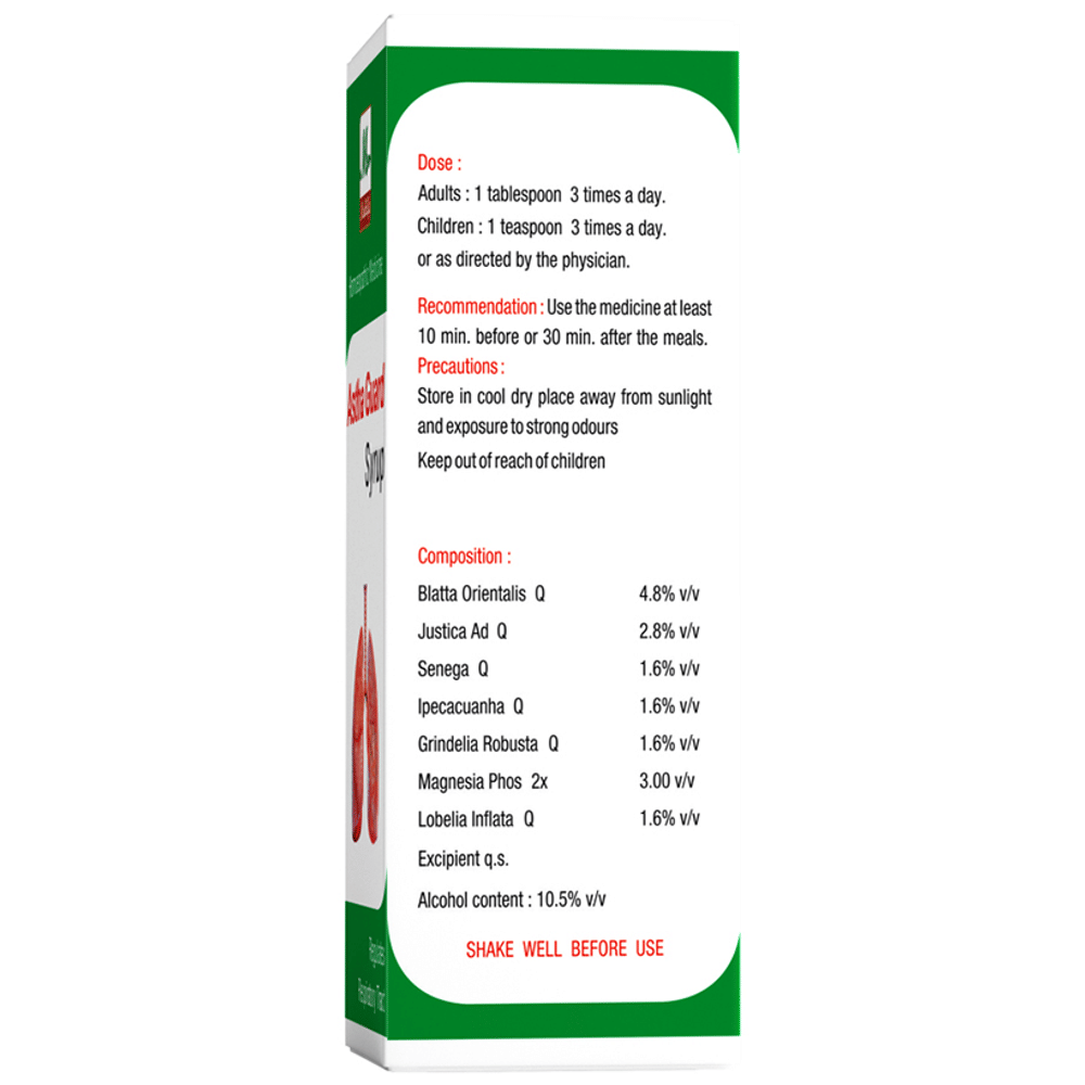 Medilife Astha Guard Syrup bottle of 100 ml Syrup