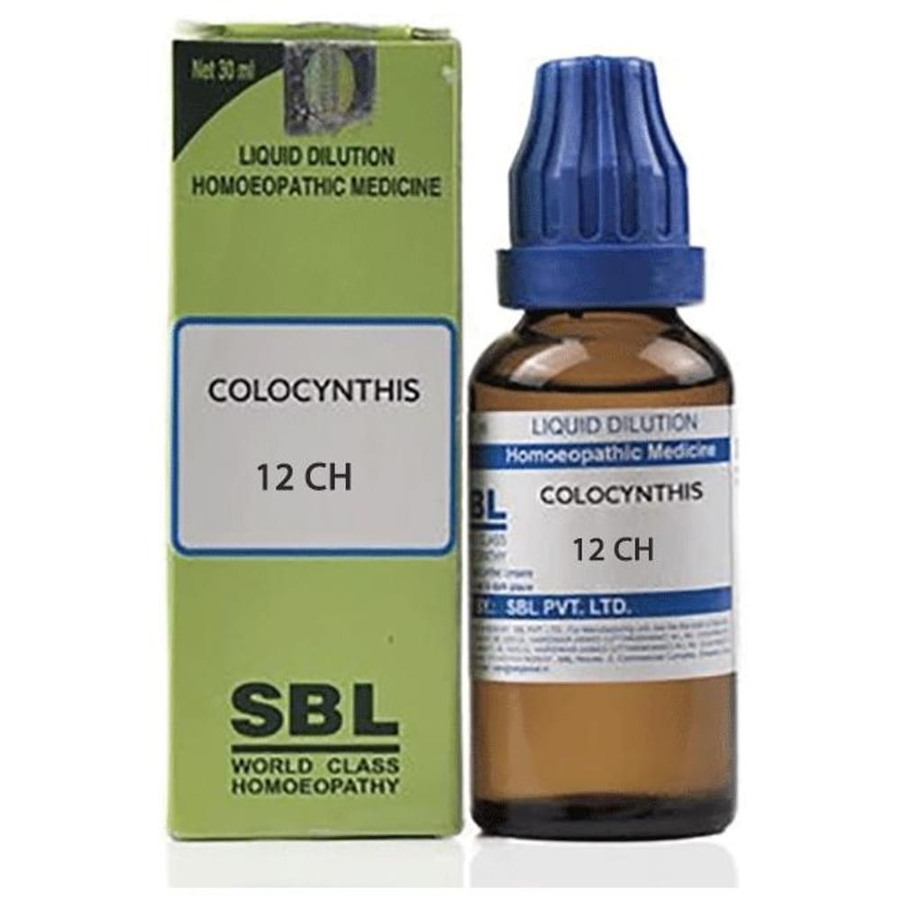 SBL Colocynthis Dilution 12 CH bottle of 30 ml Dilution