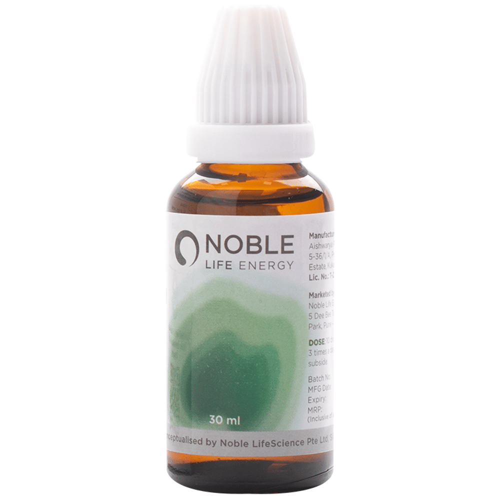 Noble Life Energy E47 Ulceris Peptic Ulcer Drop bottle of 30 ml Drop