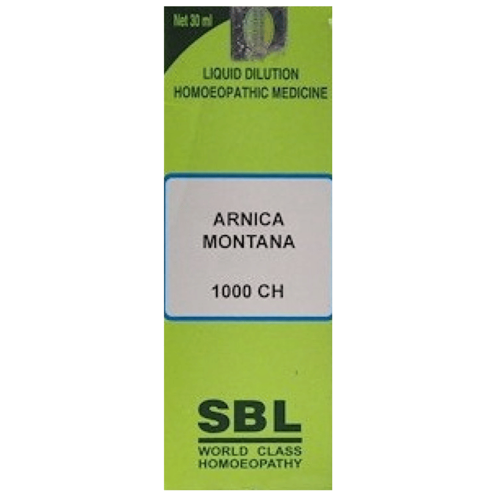 SBL Arnica Montana Dilution Dilution 1000 CH bottle of 30 ml Dilution