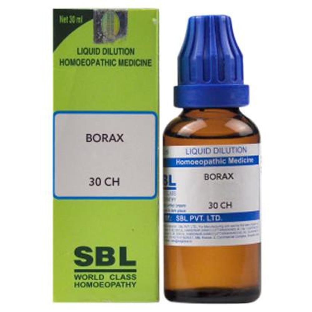 SBL Borax Dilution 30 CH bottle of 30 ml Dilution
