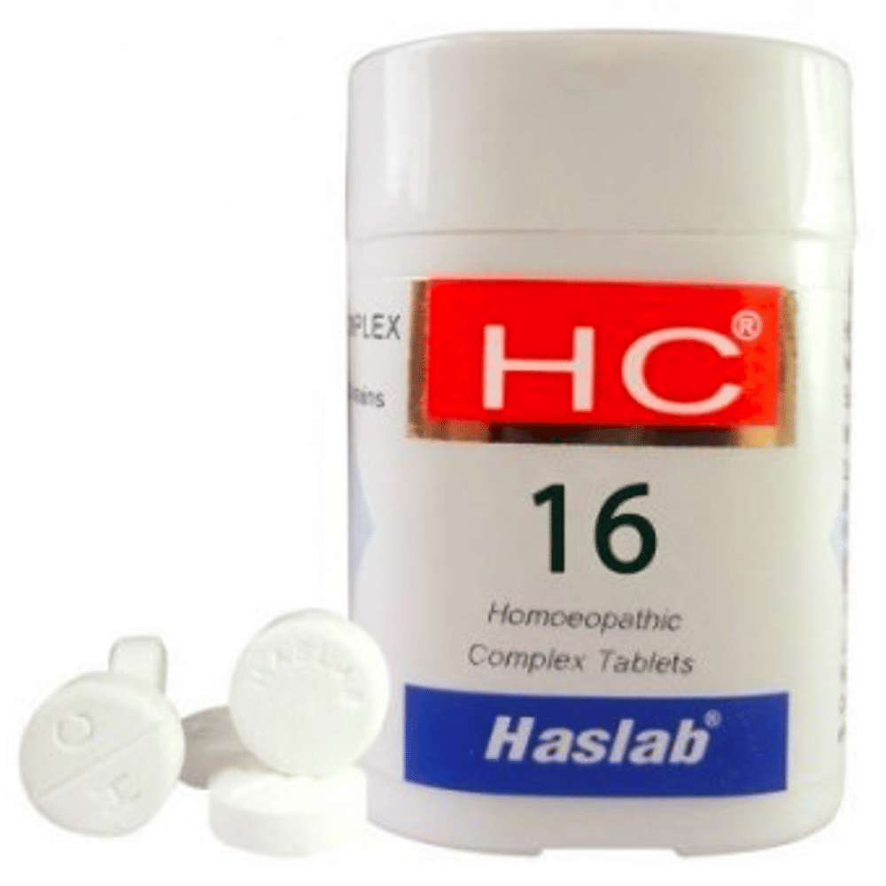 Haslab HC 16 Helonias Complex Tablet bottle of 20 gm Tablet