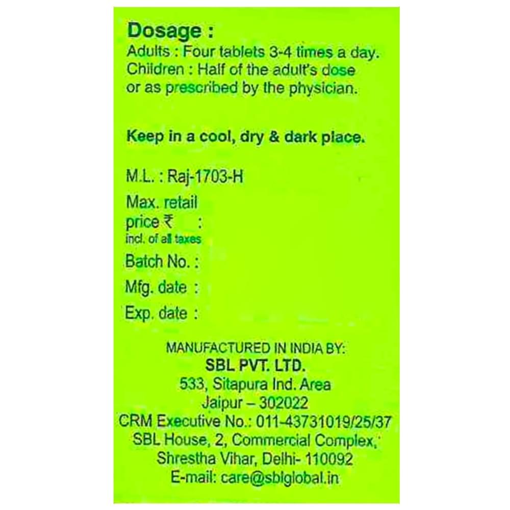 SBL Natrum Phosphoricum Biochemic Tablet 30X bottle of 25 gm Biochemic Tablet