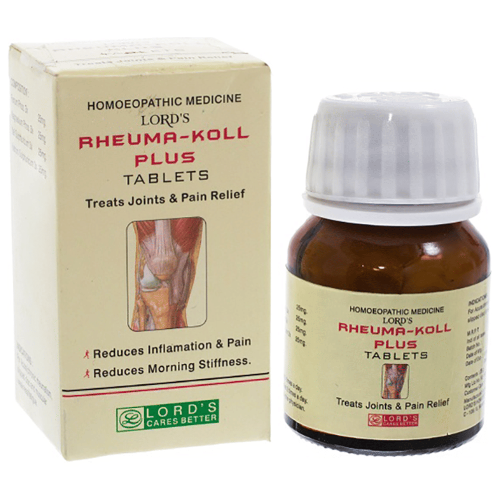 Lord's Rheuma-Koll Plus Tablet bottle of 25 gm Tablet