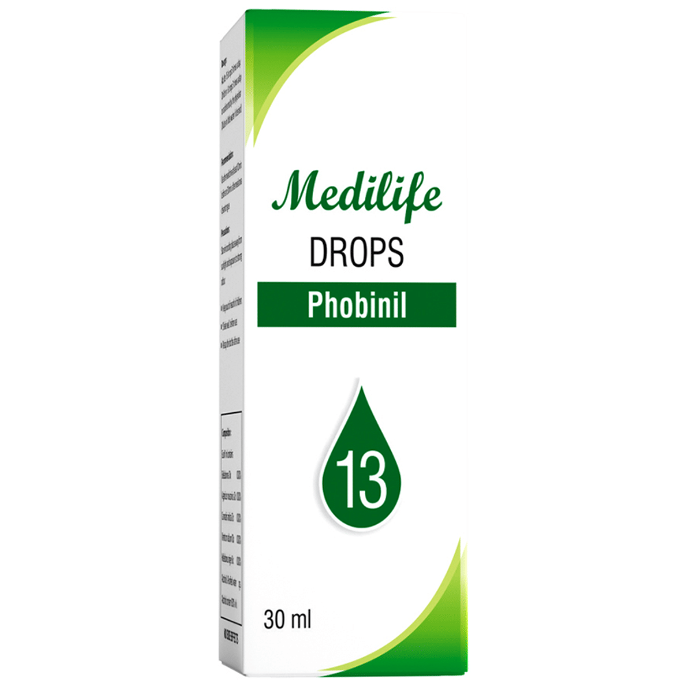 Medilife No 13 Phobinil Drop (30ml Each) box of 1 Bottle
