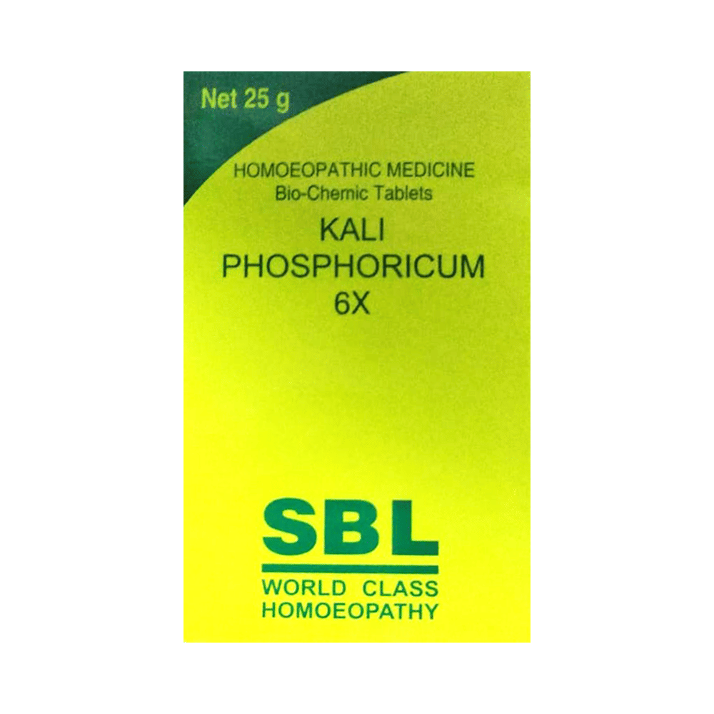 Combo Pack of SBL Kali Phosphoricum Biochemic Tablet 6X & SBL Calcarea Phosphorica Biochemic Tablet 6X (25gm Each) combo pack of 2 bottles Combo Pack of SBL Kali Phosphoricum Biochemic Tablet 6X & SBL Calcarea Phosphorica Biochemic Tablet 6X (25gm Each) combo pack of 2 bottles