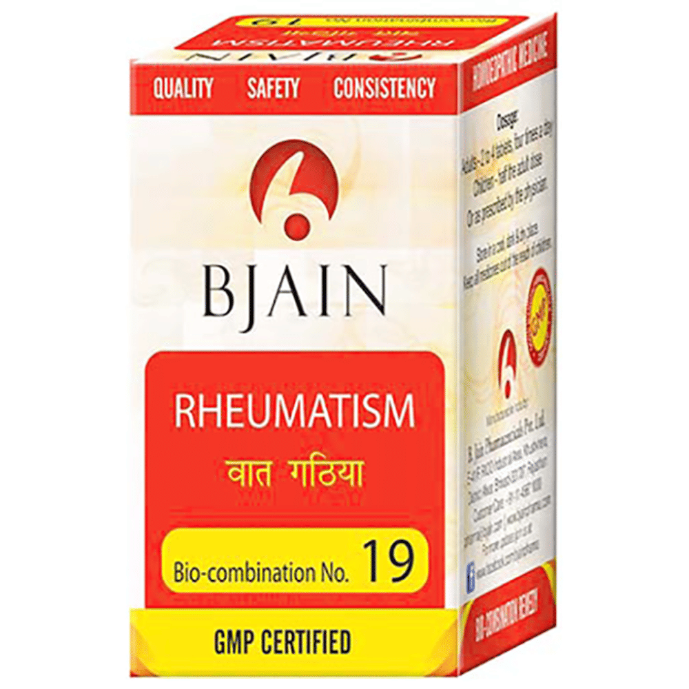 Bjain Bio-Combination No. 19 Tablet bottle of 450 gm Biocombination Tablet Bjain Bio-Combination No. 19 Tablet bottle of 450 gm Biocombination Tablet