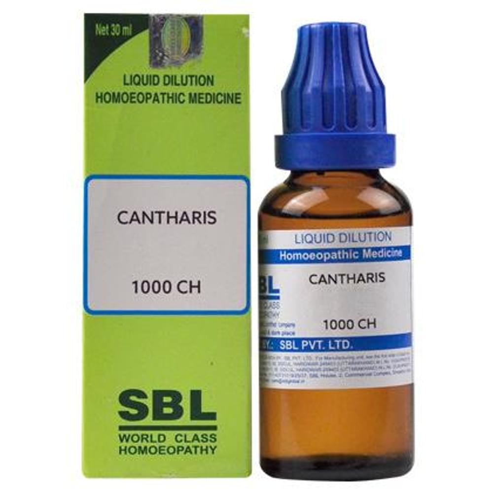 SBL Cantharis Dilution 1000 CH bottle of 30 ml Dilution
