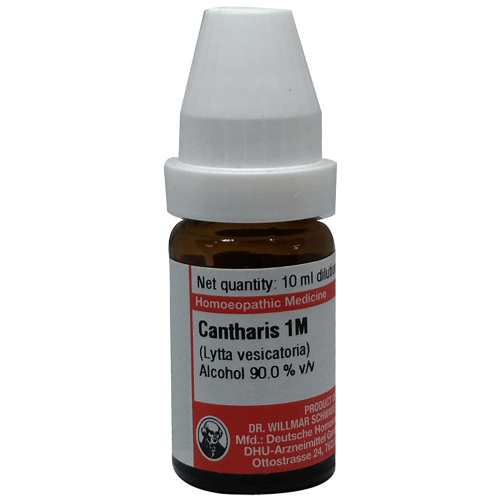 Dr Willmar Schwabe Germany Cantharis Dilution 1M bottle of 10 ml Dilution Dr Willmar Schwabe Germany Cantharis Dilution 1M bottle of 10 ml Dilution