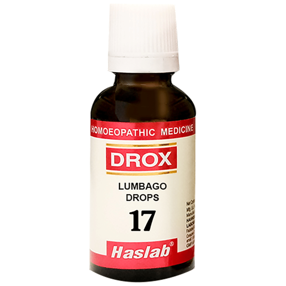 Haslab Drox 17 Lumbago Drop bottle of 30 ml Drop