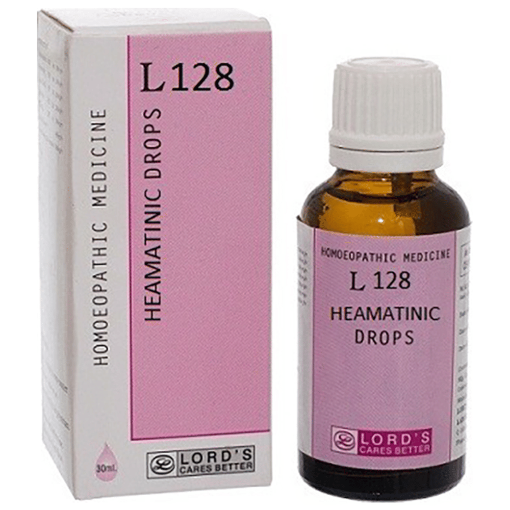 Lord's L 128 Heamatinic Drop bottle of 30 ml Drop Lord's L 128 Heamatinic Drop bottle of 30 ml Drop