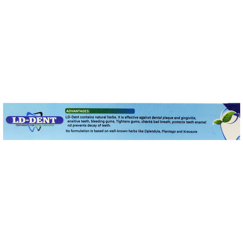 LDD Bioscience LD-Dent Toothpaste tube of 100 gm Toothpaste