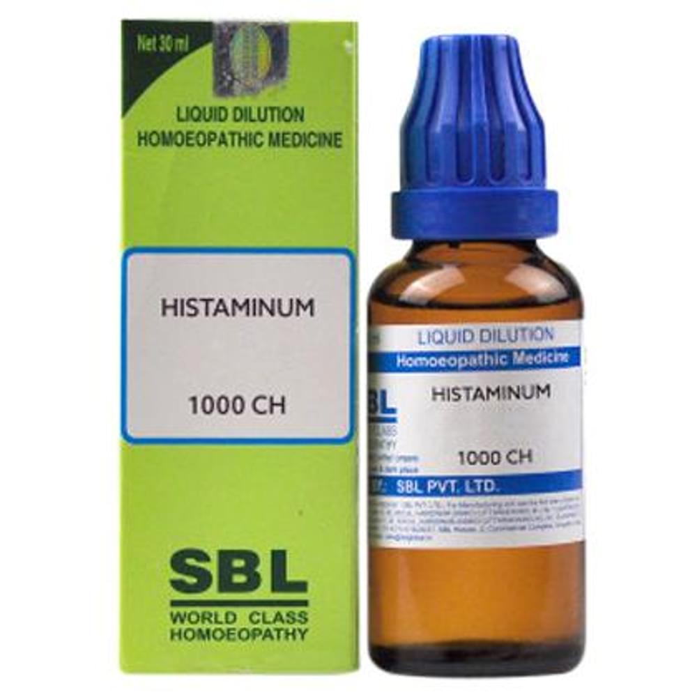 SBL Histaminum Dilution 1000 CH bottle of 30 ml Dilution