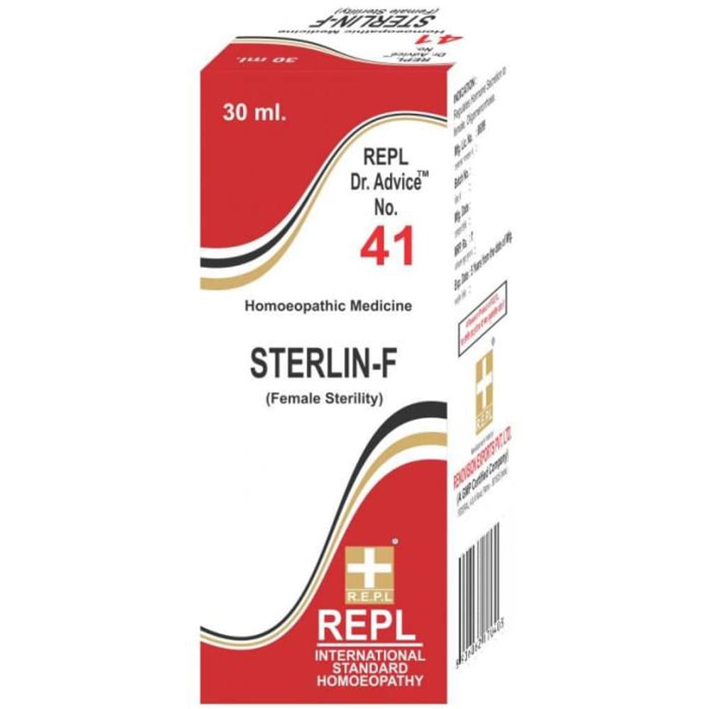 REPL Dr. Advice No.41 Sterlin-F Drop bottle of 30 ml Drop REPL Dr. Advice No.41 Sterlin-F Drop bottle of 30 ml Drop