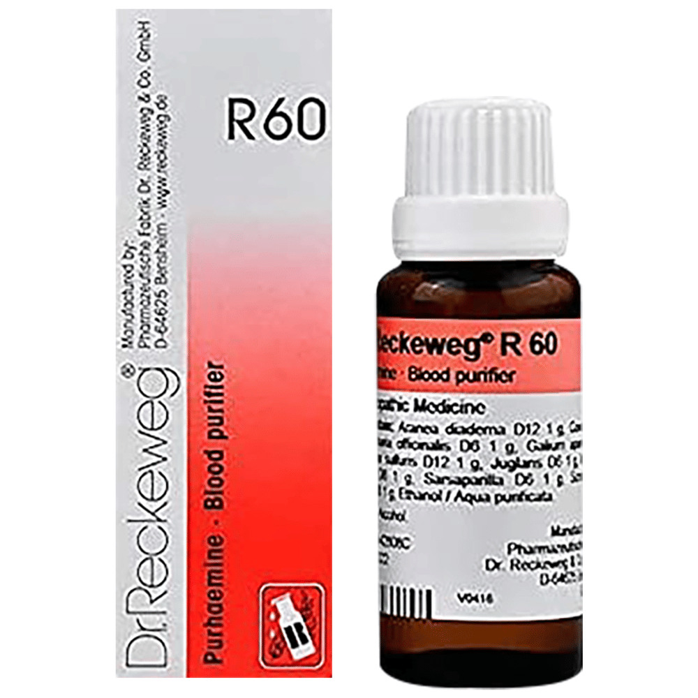 Dr. Reckeweg R60 Blood Purifier Drop bottle of 22 ml Drop