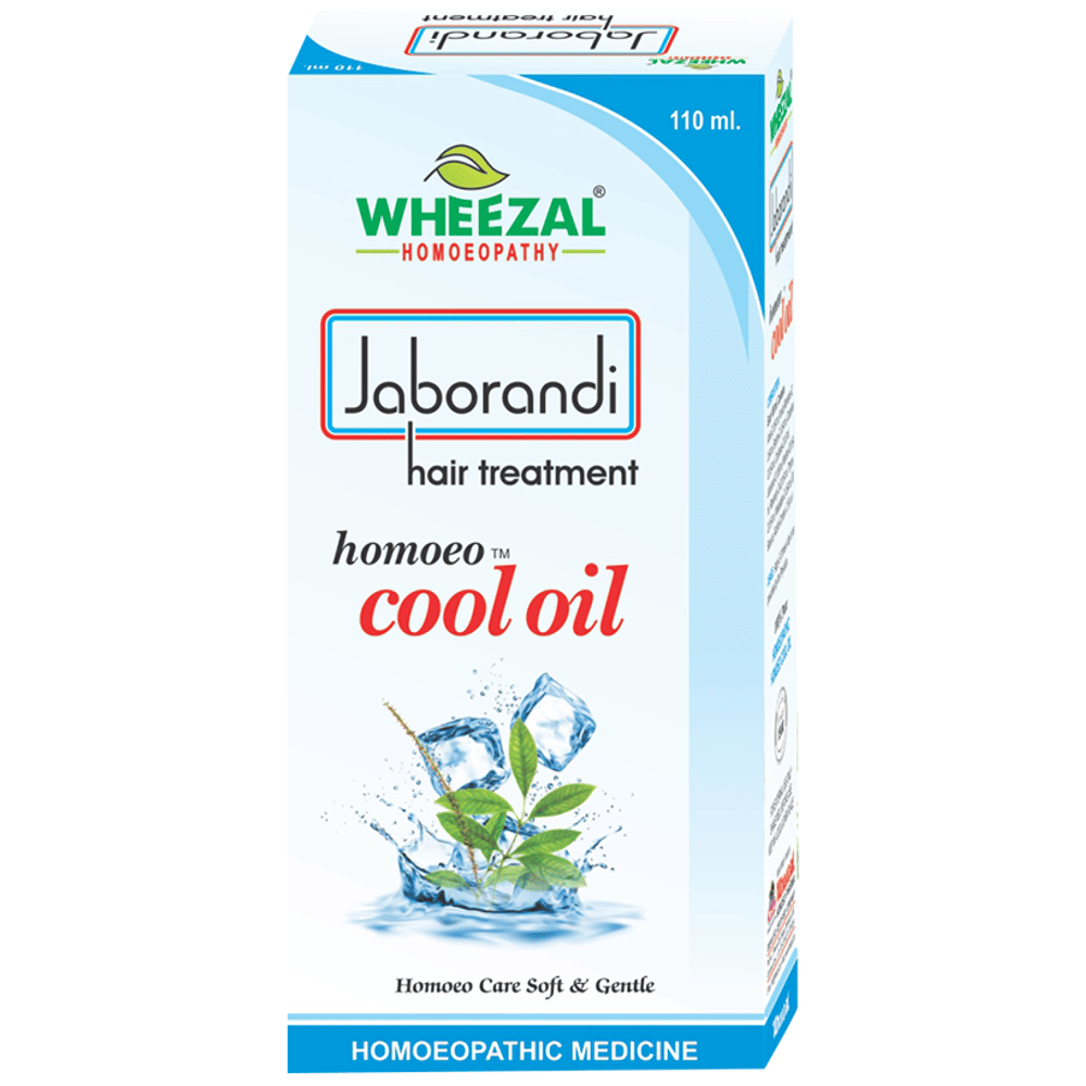 Wheezal Jaborandi Hair Treatment Homeo Cool Oil bottle of 110 ml Oil