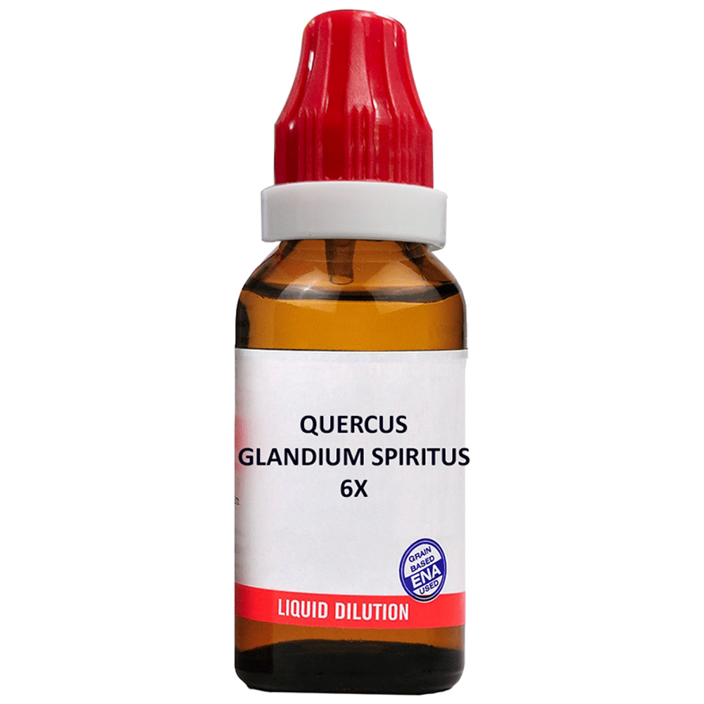 Bjain Quercus Glandium Spiritus Dilution 6X bottle of 100 ml Dilution