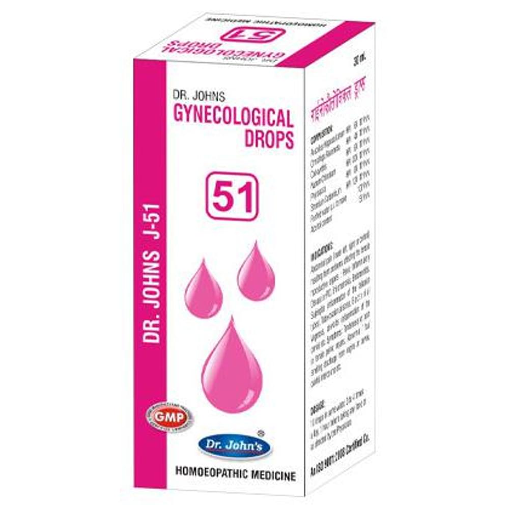 Dr. Johns J-51 Gynecological Drop bottle of 30 ml Drop Dr. Johns J-51 Gynecological Drop bottle of 30 ml Drop