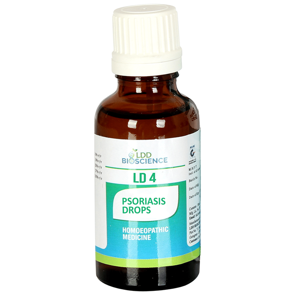 LDD Bioscience LD 4 Psoriasis Drop bottle of 30 ml Drop