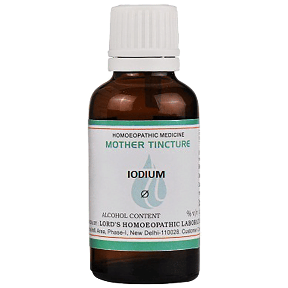 Lord's Iodium Mother Tincture Q bottle of 30 ml Mother Tincture