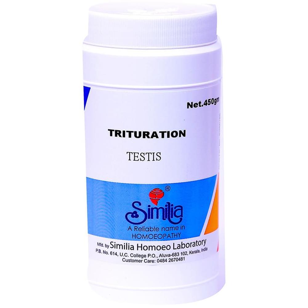Similia Testis Trituration Tablet 6X bottle of 450 gm Trituration Tablet