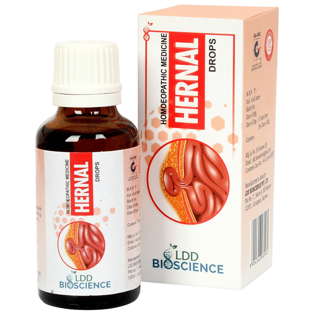 LDD Bioscience Hernal Drop bottle of 30 ml Drop