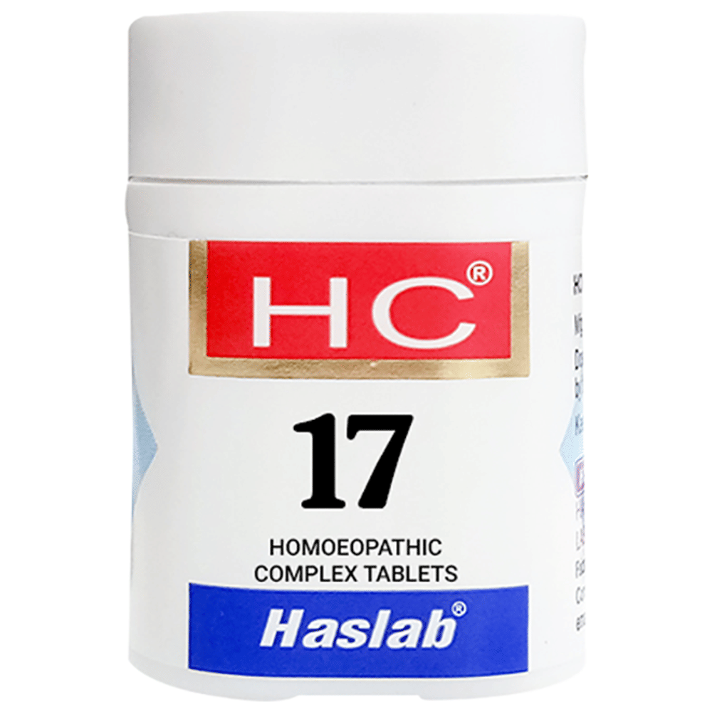 Haslab HC 17 Ipecac Complex Tablet bottle of 550 gm Tablet
