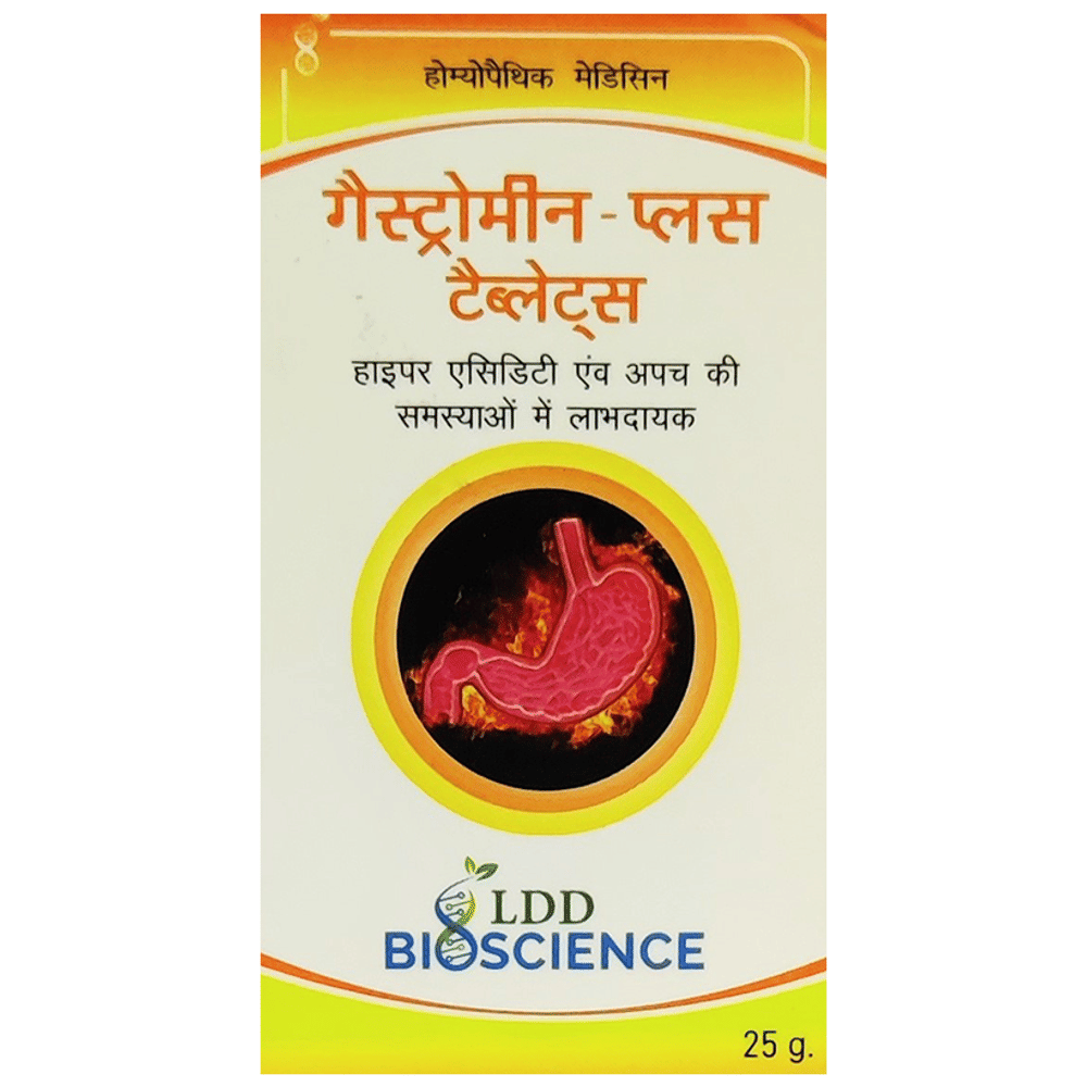 LDD Bioscience Gastromin-Plus Tablet bottle of 25 gm Tablet