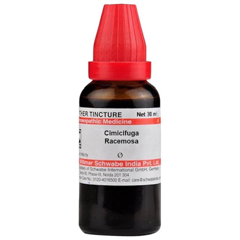 Dr Willmar Schwabe India Cimicifuga Racemosa Mother Tincture Q bottle of 30 ml Mother Tincture Dr Willmar Schwabe India Cimicifuga Racemosa Mother Tincture Q bottle of 30 ml Mother Tincture
