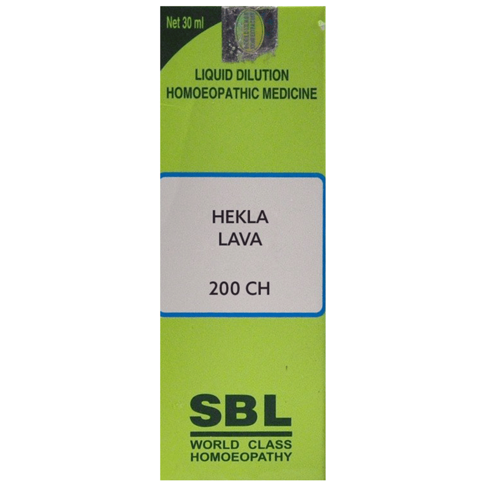 SBL Hekla Lava Dilution 200 CH bottle of 30 ml Dilution