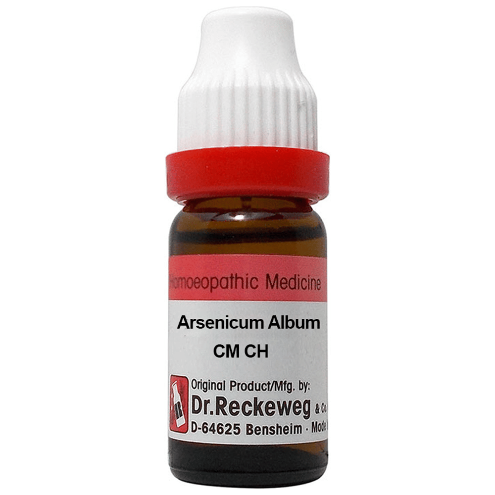 Dr. Reckeweg Arsenicum Album CM CH Dilution bottle of 11 ml Dilution