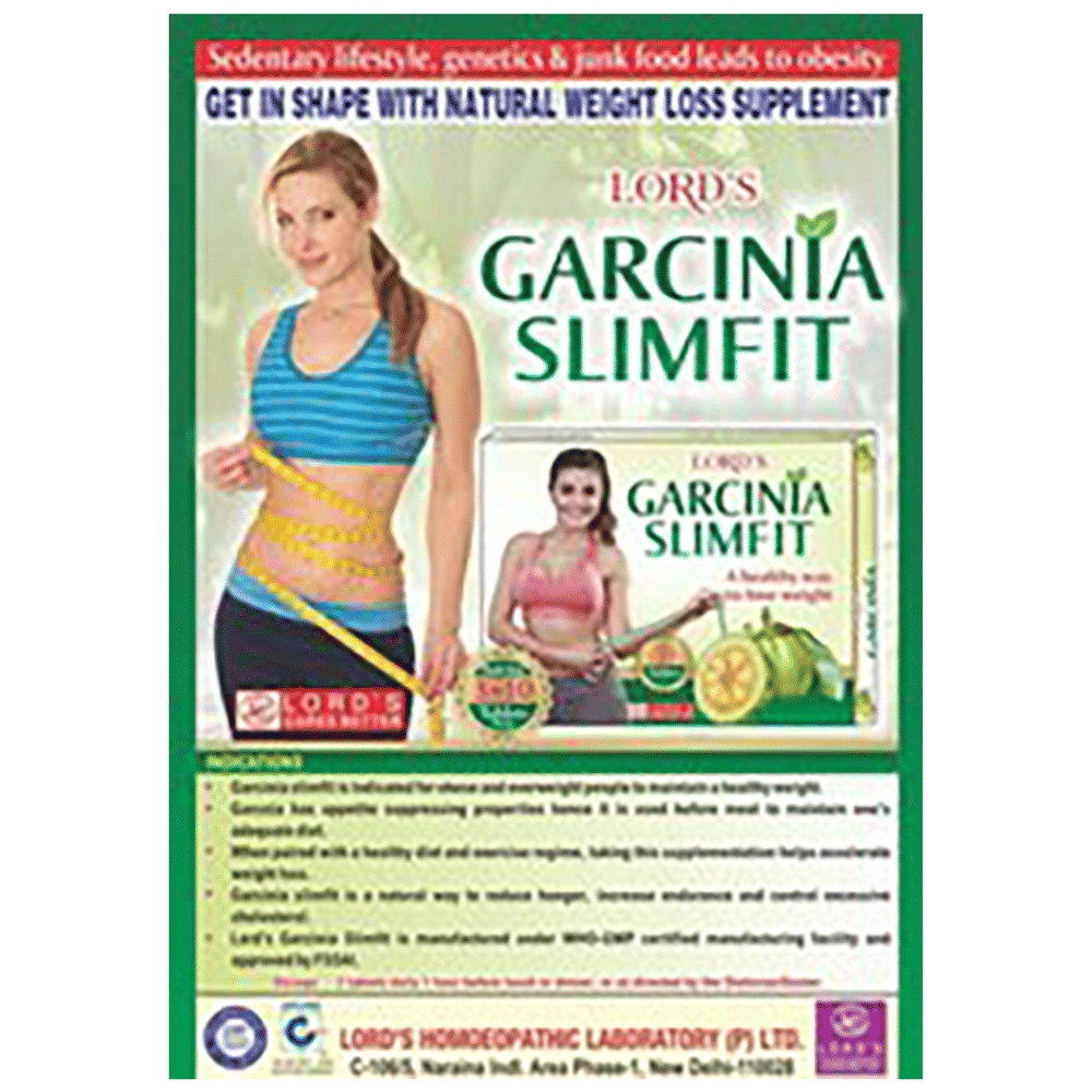 Lord's Garcinia Slimfit Tablet box of 30 tablets