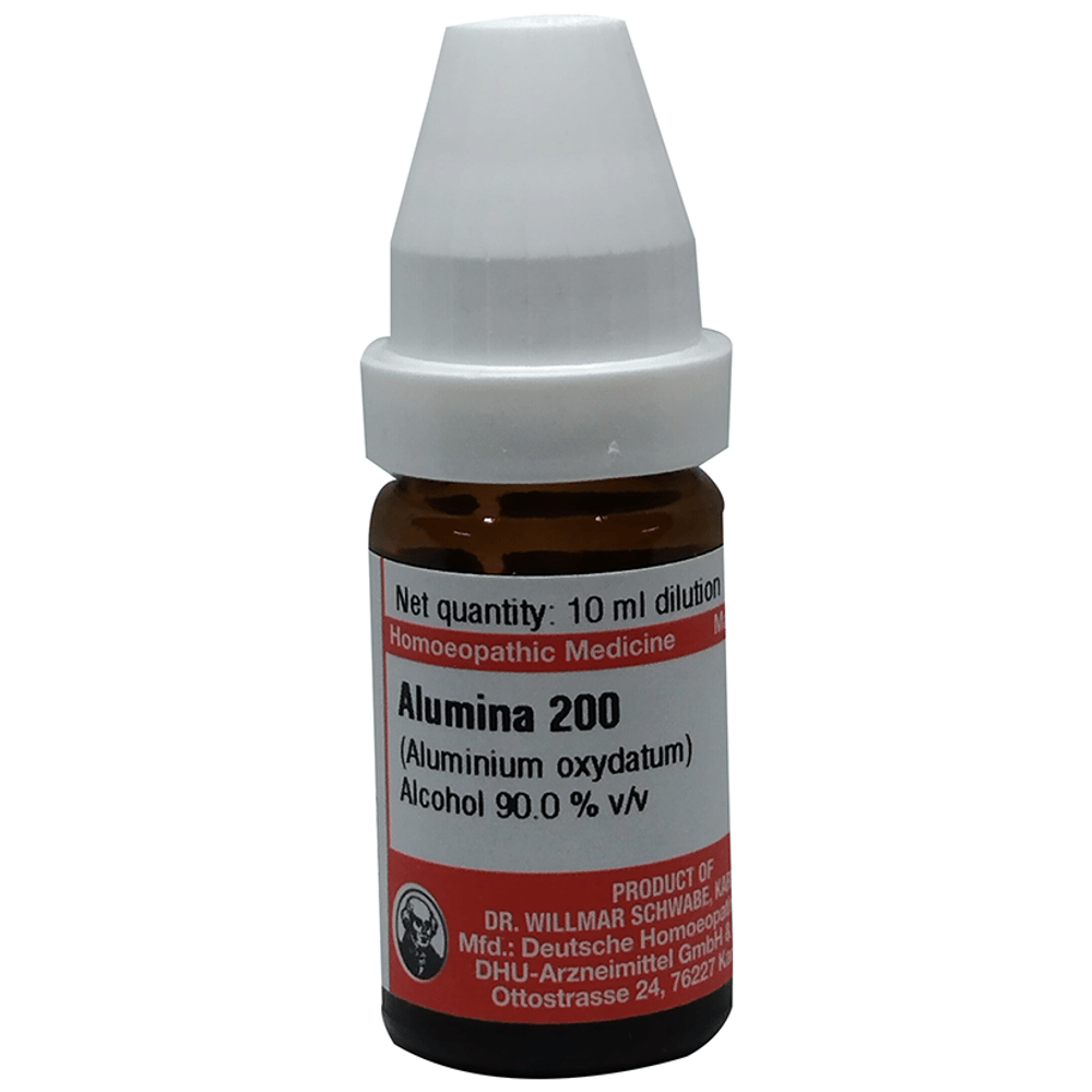 Dr Willmar Schwabe Germany Alumina Dilution 200 bottle of 10 ml Dilution Dr Willmar Schwabe Germany Alumina Dilution 200 bottle of 10 ml Dilution
