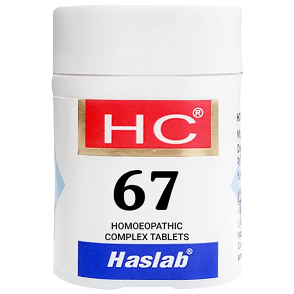 Haslab HC 67 Homolax Tablet bottle of 550 gm Tablet Haslab HC 67 Homolax Tablet bottle of 550 gm Tablet
