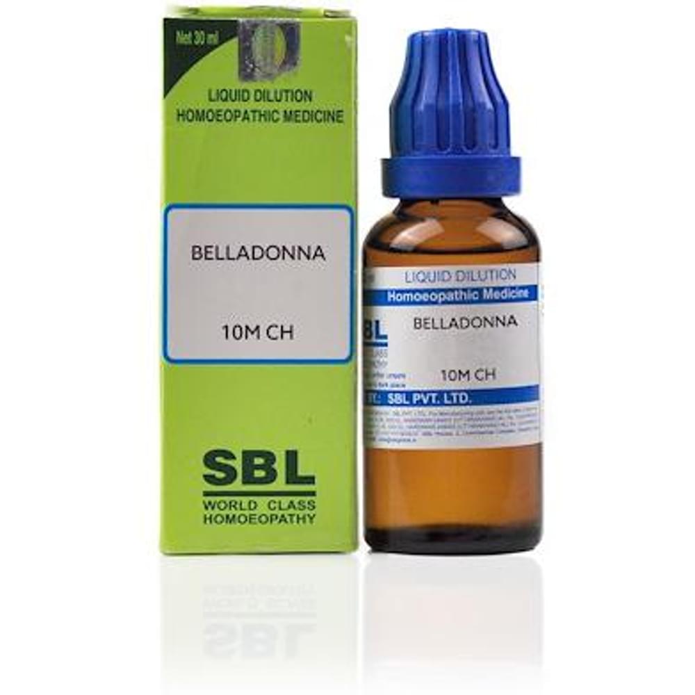 SBL Belladonna Dilution 10M CH bottle of 30 ml Dilution