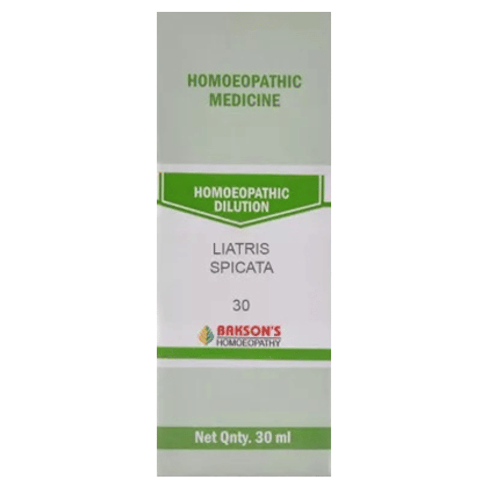 Bakson's Homeopathy Liatris Spicata Dilution 30 bottle of 30 ml Dilution
