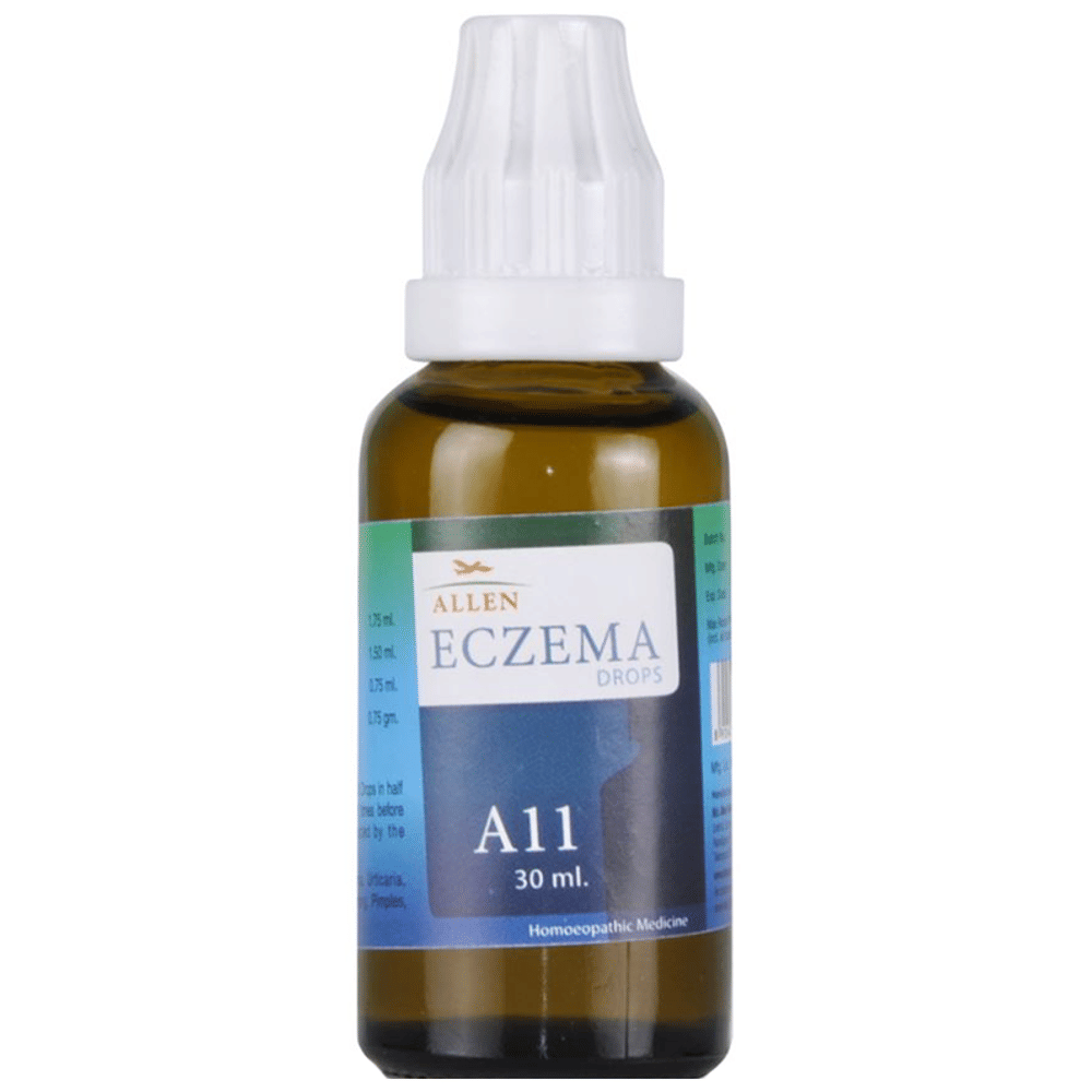 Allen A11 Eczema Drop bottle of 30 ml Drop Allen A11 Eczema Drop bottle of 30 ml Drop