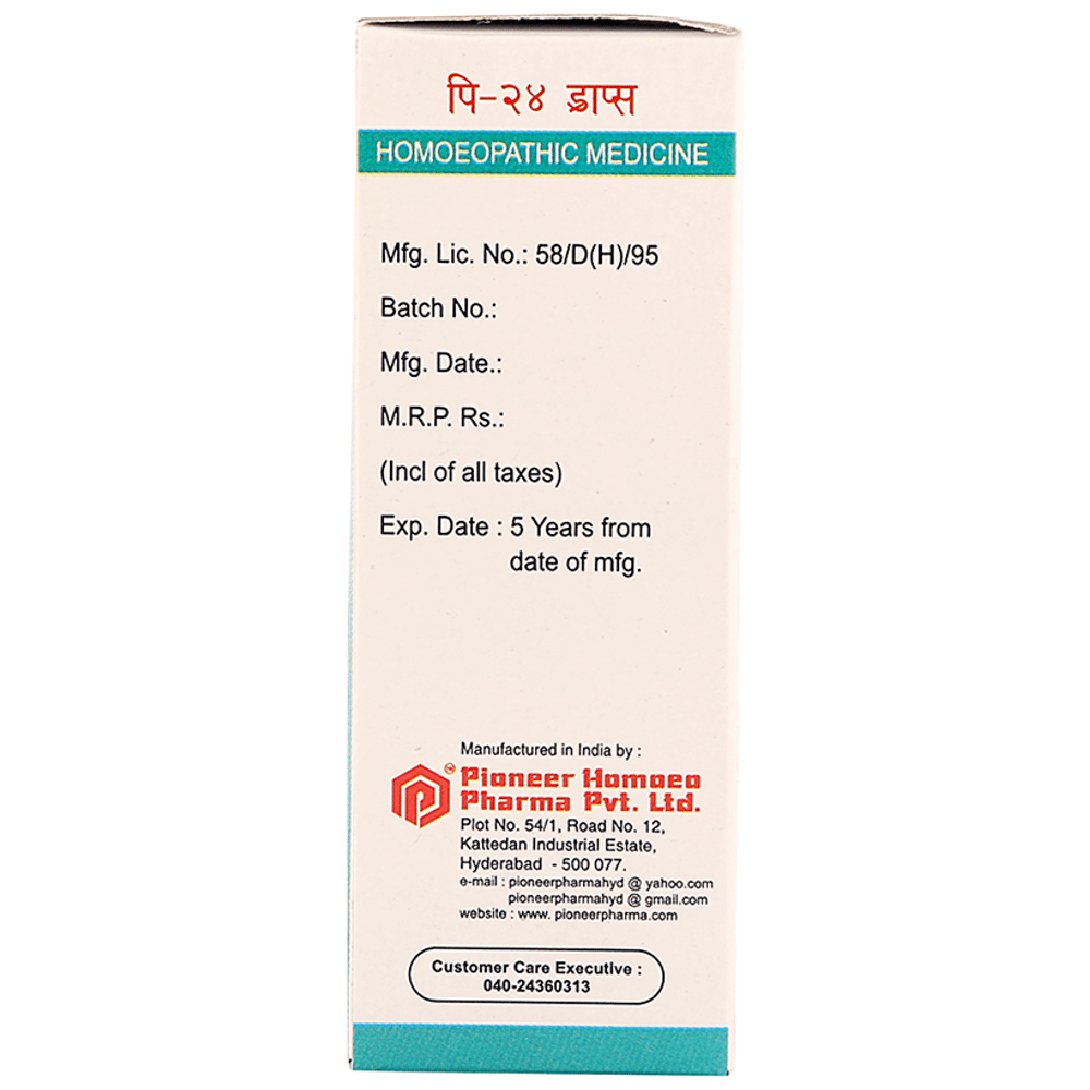 Pioneer Pharma P24 Warts Drop bottle of 30 ml Drop Pioneer Pharma P24 Warts Drop bottle of 30 ml Drop