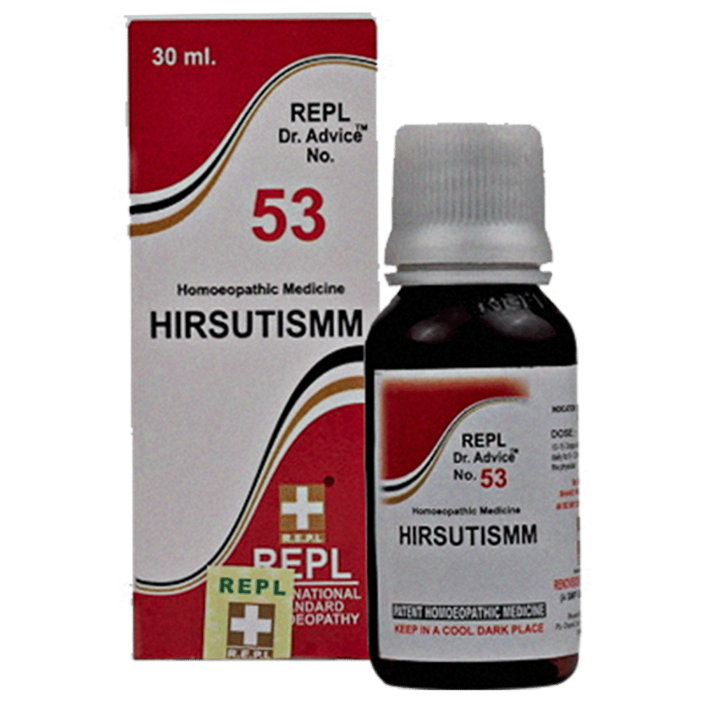 REPL Dr. Advice No.53 Hirsutismm Drop bottle of 30 ml Drop