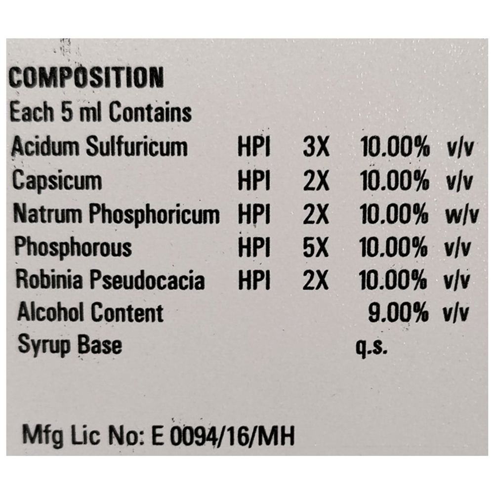 German's Gas Go Care and Cure Syrup bottle of 500 ml Syrup
