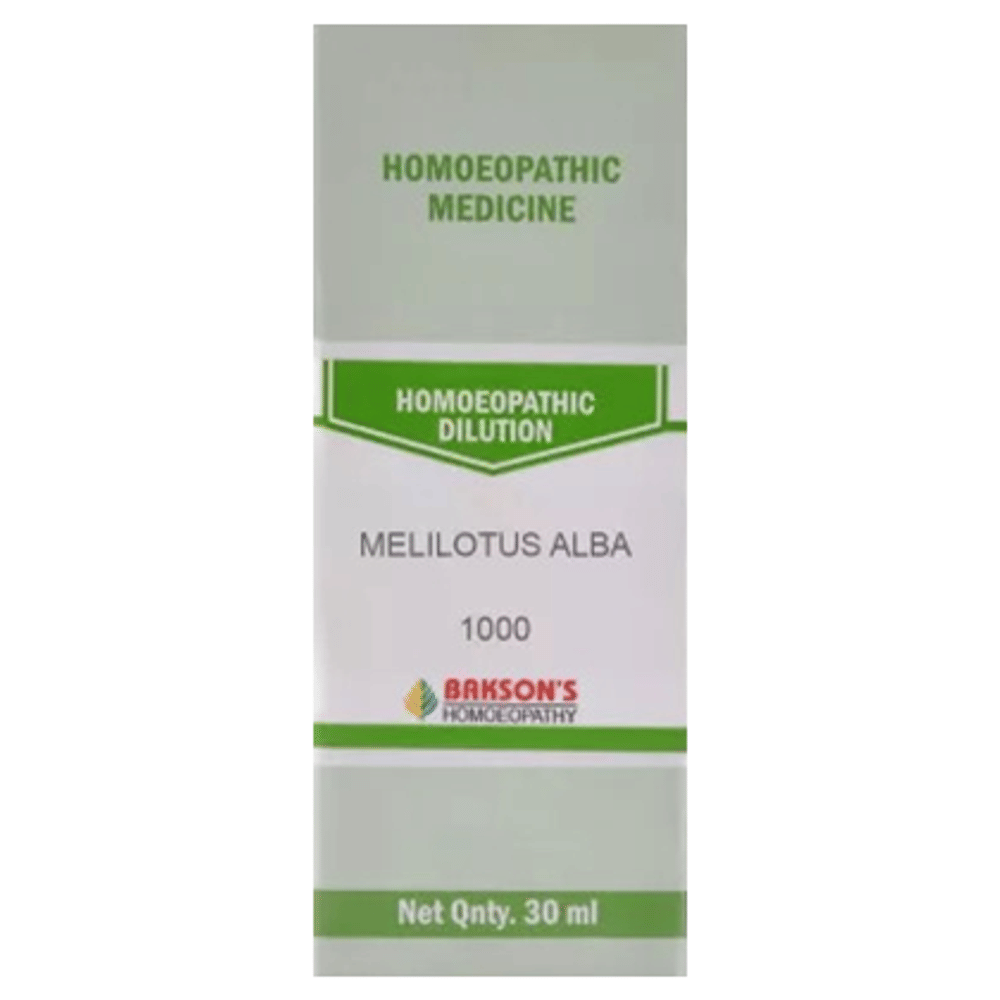 Bakson's Homeopathy Melilotus Alba Dilution 1000 CH bottle of 30 ml Dilution