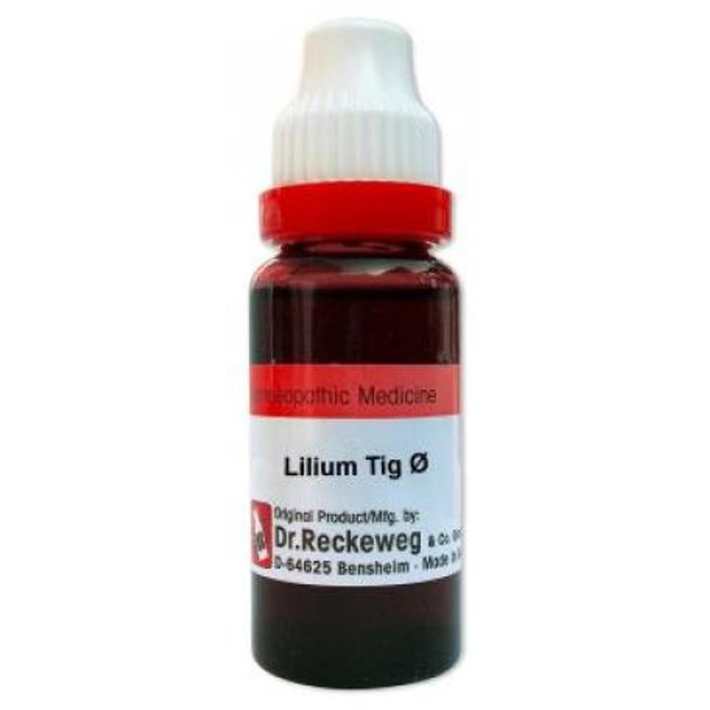 Dr. Reckeweg Lilium Tig Mother Tincture Q bottle of 20 ml Mother Tincture