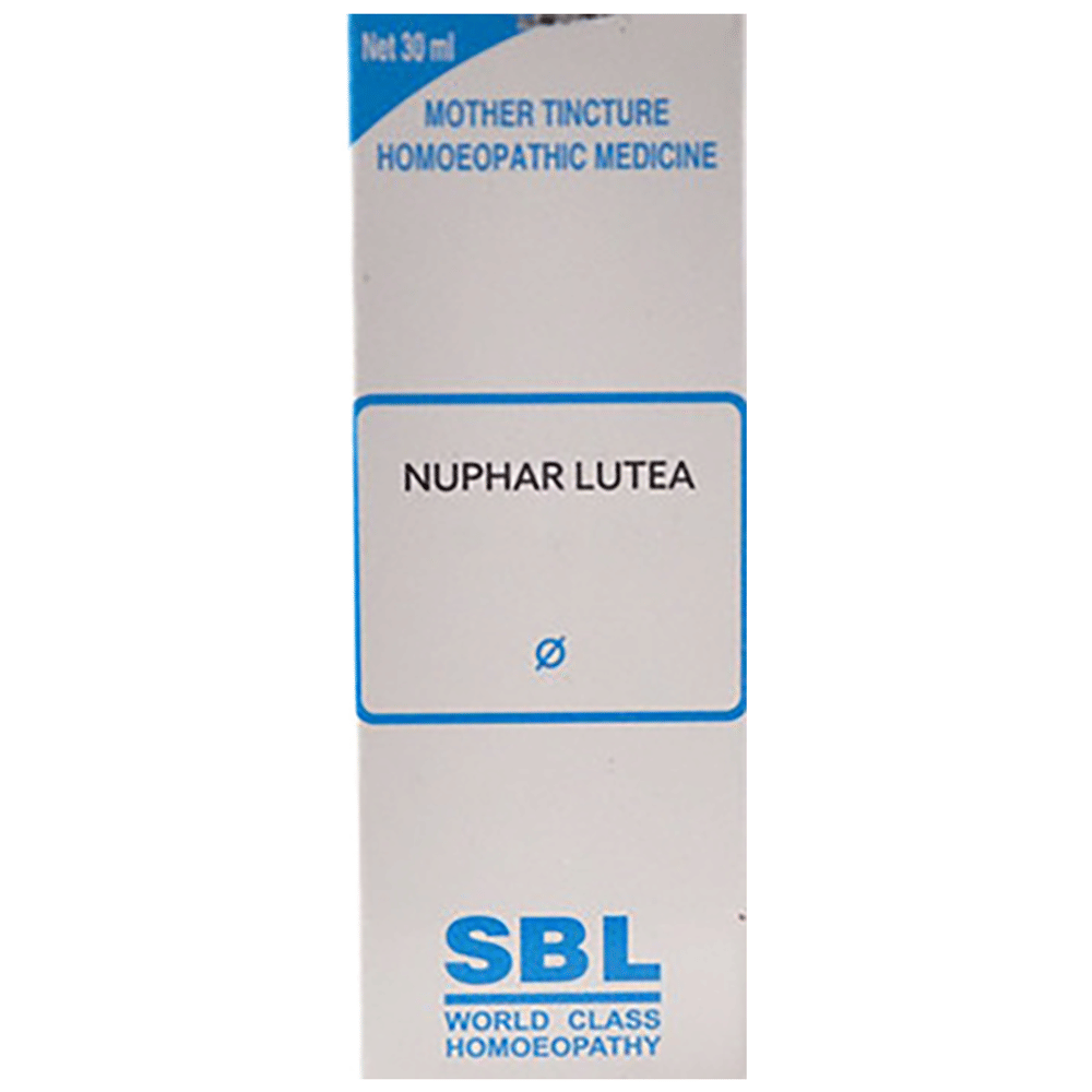 SBL Nuphar Lutea Mother Tincture Q bottle of 30 ml Mother Tincture