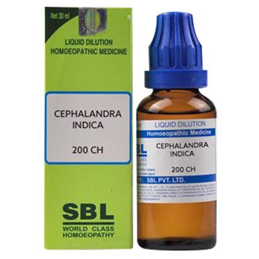 SBL Cephalandra Indica Dilution 200 CH bottle of 30 ml Dilution